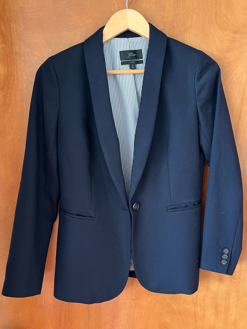 J. Crew Navy Blazer